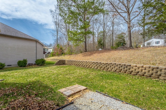 view of yard