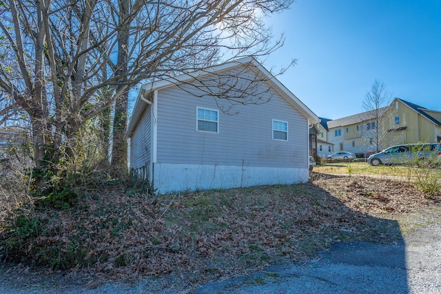 view of property exterior