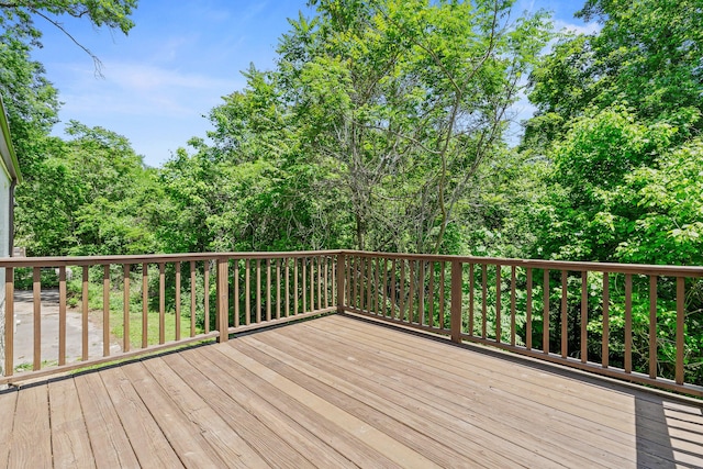 view of deck