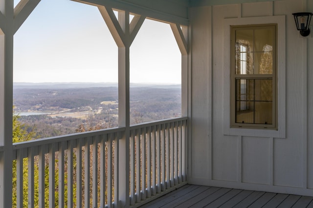 view of deck