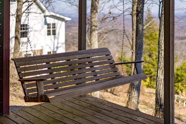 view of deck