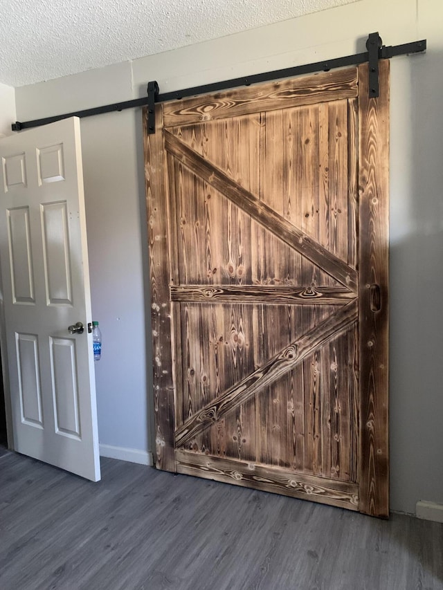 details with a barn door