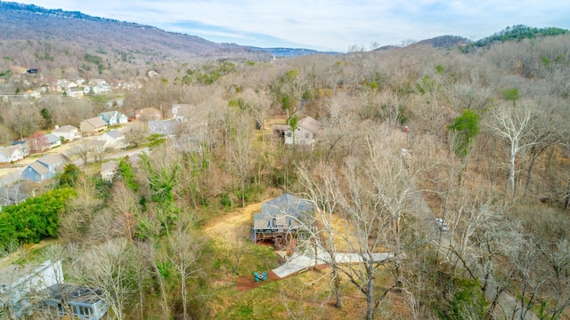 4513 Lamont Ln, Chattanooga, TN 37415 - bird's eye view featuring a mountain view