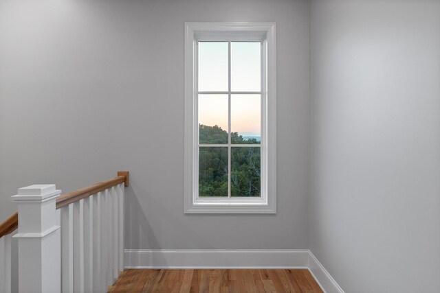 1109 Meroney St, Chattanooga, TN 37405 - stairway with plenty of natural light and wood finished floors