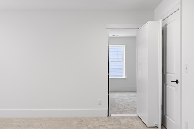 unfurnished bedroom with carpet floors