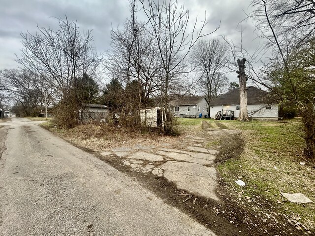 view of road