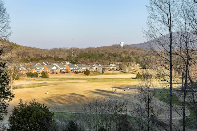 mountain view featuring a residential view