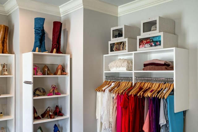 view of closet