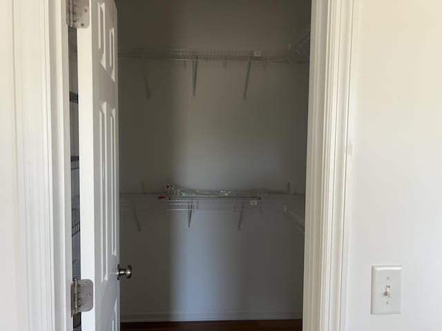 view of closet