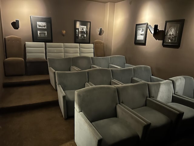 view of home theater room