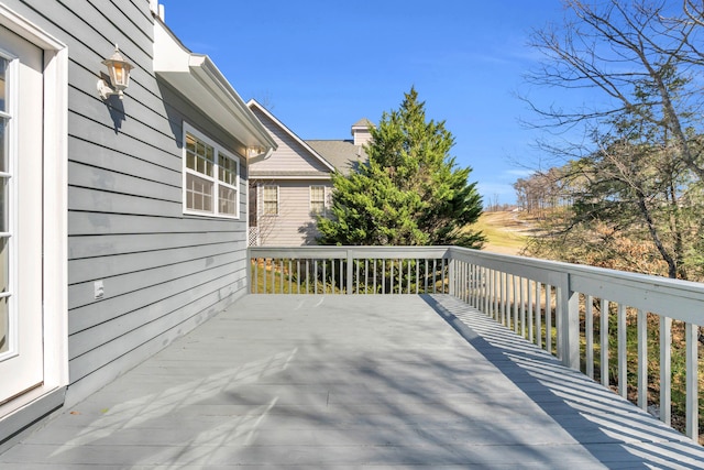 225 Blue Jay Pkwy, Ringgold, GA 30736 - view of wooden terrace