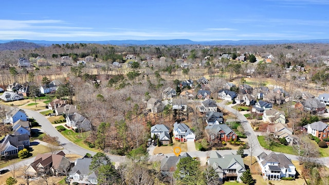 225 Blue Jay Pkwy, Ringgold, GA 30736 - drone / aerial view with a residential view