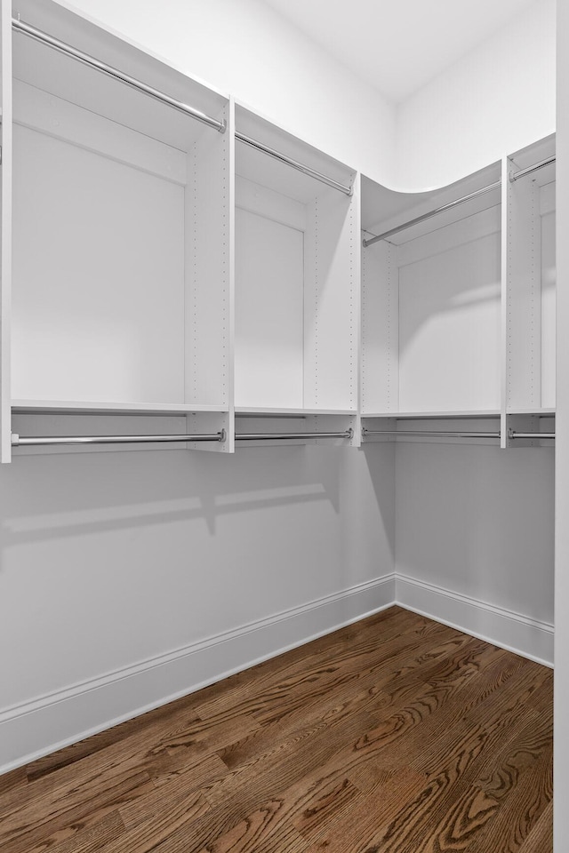 1825 River Breeze Dr, Soddy Daisy, TN 37379 - spacious closet featuring dark wood-style flooring