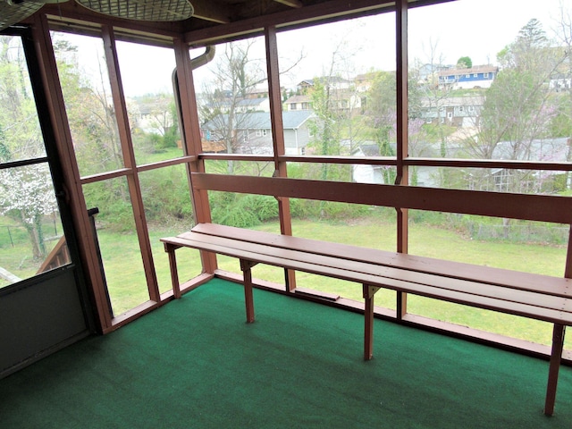 2813 Nile Rd, Chattanooga, TN 37421 - unfurnished sunroom featuring a healthy amount of sunlight
