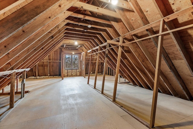 5803 Lake Resort Dr, Hixson, TN 37343 - view of unfinished attic
