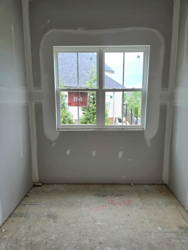 view of empty room