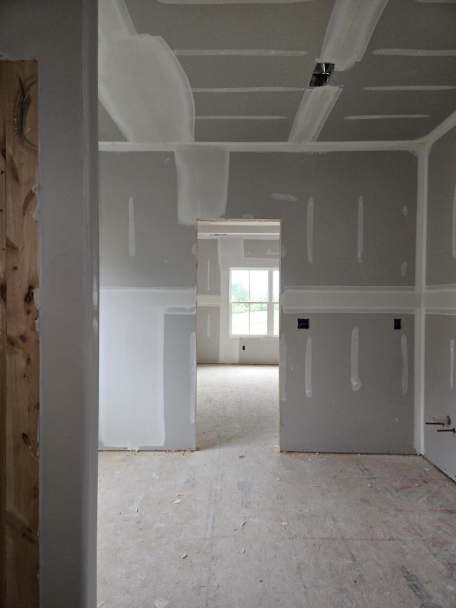 view of empty room