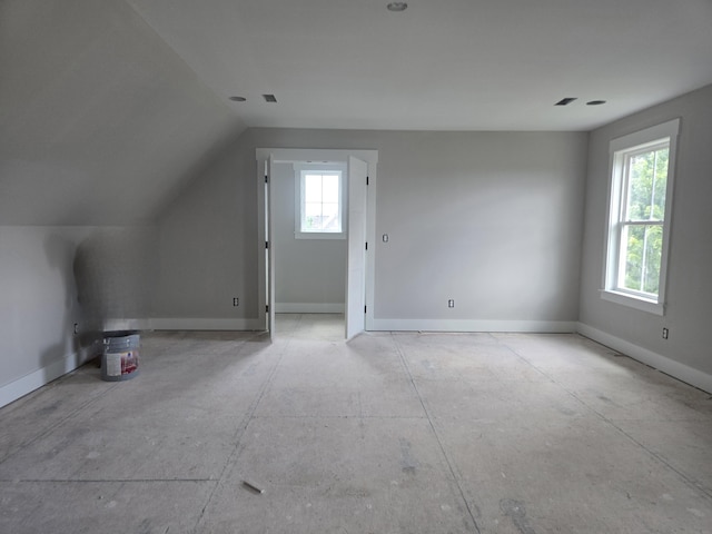 12800 Blakeslee Dr Unit 22, Soddy Daisy, TN 37379 - additional living space featuring baseboards and lofted ceiling