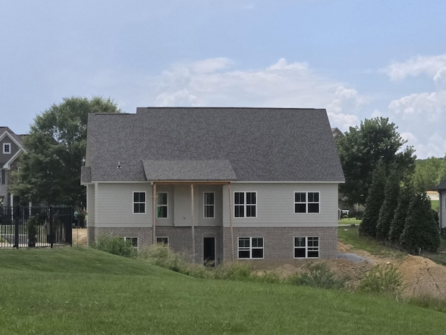 12800 Blakeslee Dr Unit 22, Soddy Daisy, TN 37379 - back of property featuring a shingled roof