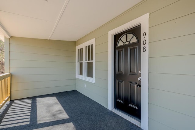 view of property entrance