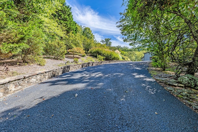 view of road