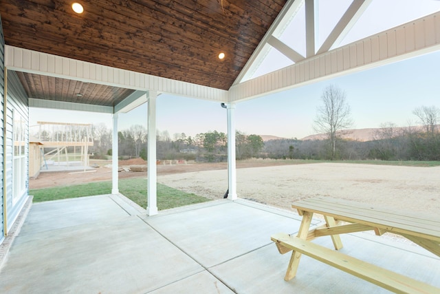 view of patio / terrace