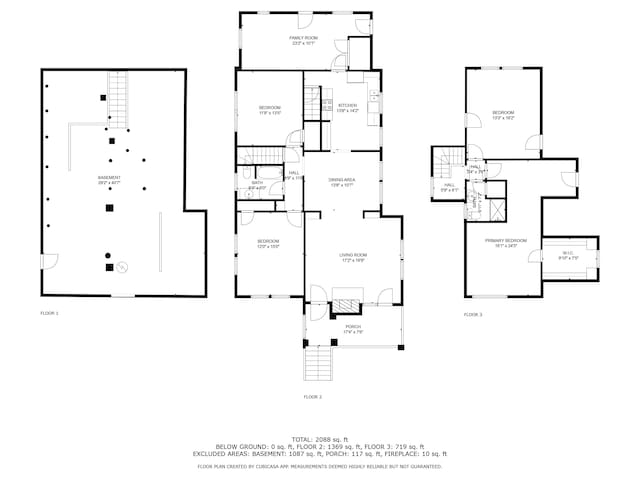 19 Vista Dr, Chattanooga, TN 37411 - view of property floor plan