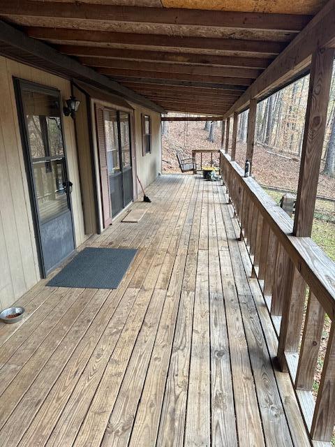 view of deck