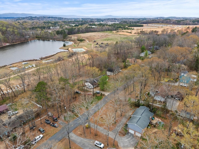 186 Joann Dr SE, Calhoun, GA 30701 - bird's eye view featuring a water view