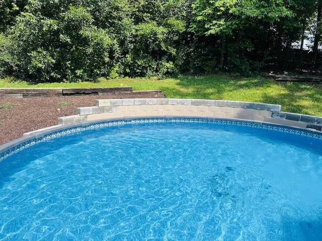 12811 Thatch Rd, Harrison, TN 37341 - outdoor pool featuring a yard