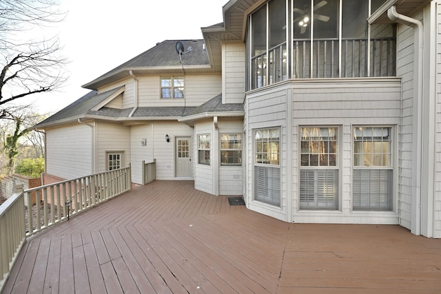 view of deck