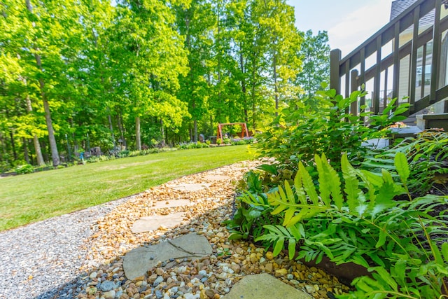 view of yard