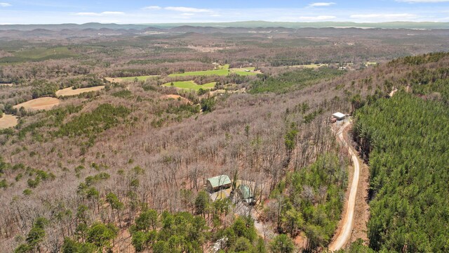 2345 County Rd 865, Gaylesville, AL 35973 - aerial view featuring a mountain view