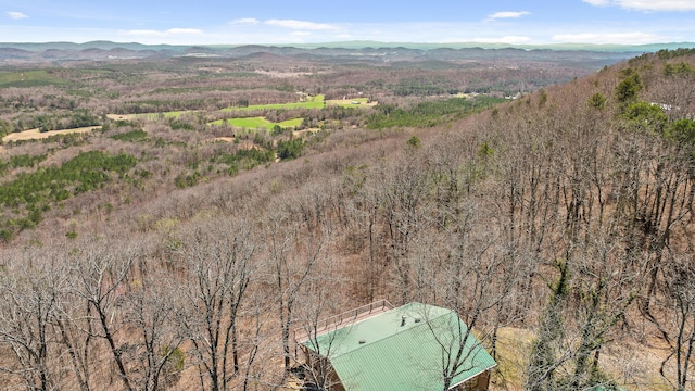 2345 County Rd 865, Gaylesville, AL 35973 - aerial view with a mountain view