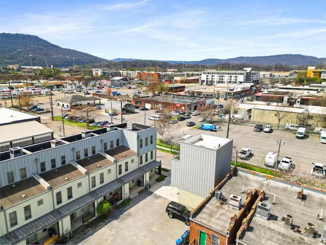 295 W 19th St, Chattanooga, TN 37408 - drone / aerial view with a mountain view