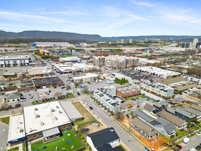 295 W 19th St, Chattanooga, TN 37408 - birds eye view of property featuring a mountain view