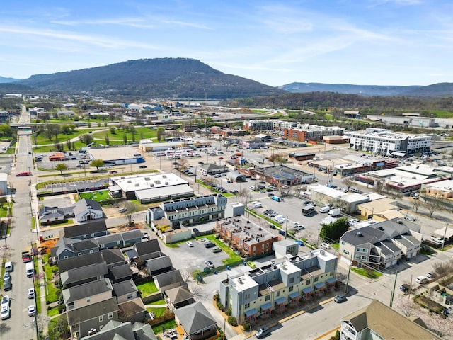 295 W 19th St, Chattanooga, TN 37408 - birds eye view of property with a mountain view