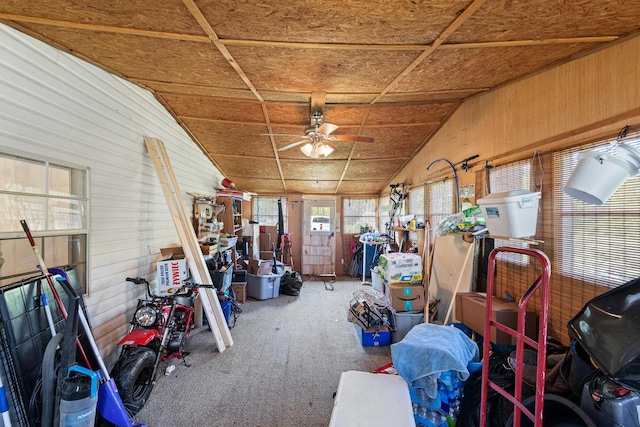 105 Massingale Rd, Tellico Plains, TN 37385 - interior space featuring a ceiling fan