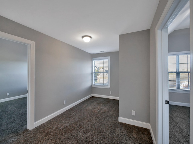 7954 Burgundy Cir Unit 91, Chattanooga, TN 37421 - unfurnished room with baseboards and dark colored carpet
