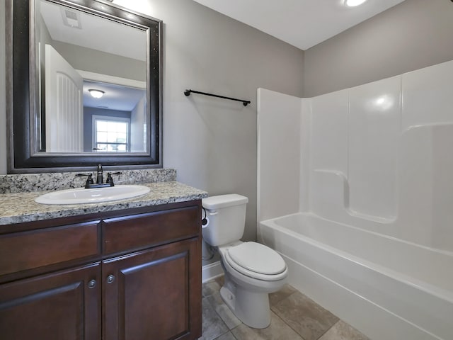 7954 Burgundy Cir Unit 91, Chattanooga, TN 37421 - full bathroom with toilet, tile patterned flooring, and vanity
