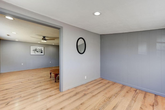 934 Hulana St, Rossville, GA 30741 - unfurnished room featuring baseboards, wood finished floors, and a ceiling fan