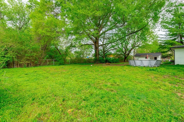 view of yard