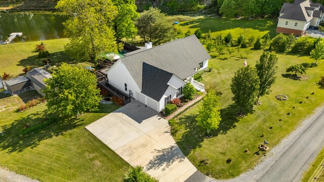 204 Lake Haven Dr, Soddy Daisy, TN 37379 - view of subject property with a nearby body of water