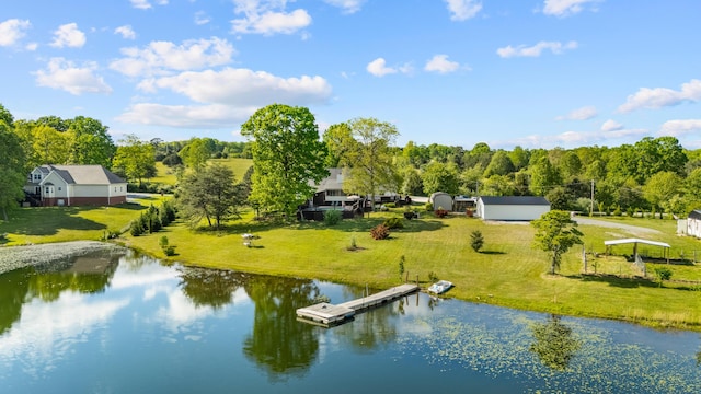 204 Lake Haven Dr, Soddy Daisy, TN 37379 - aerial view of property and surrounding area featuring a nearby body of water