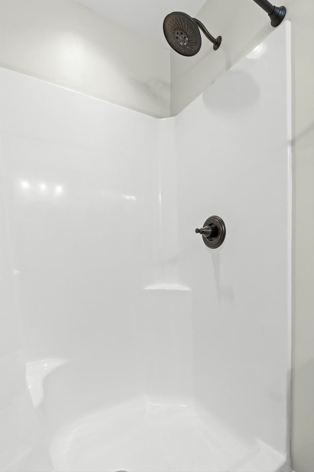 full bathroom with walk in shower