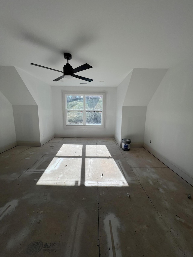581 Benson Dr, Chattanooga, TN 37412 - additional living space featuring a ceiling fan