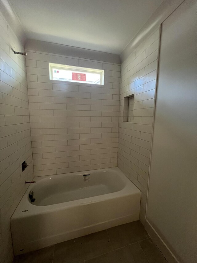 581 Benson Dr, Chattanooga, TN 37412 - bathroom featuring tile patterned floors and tub / shower combination