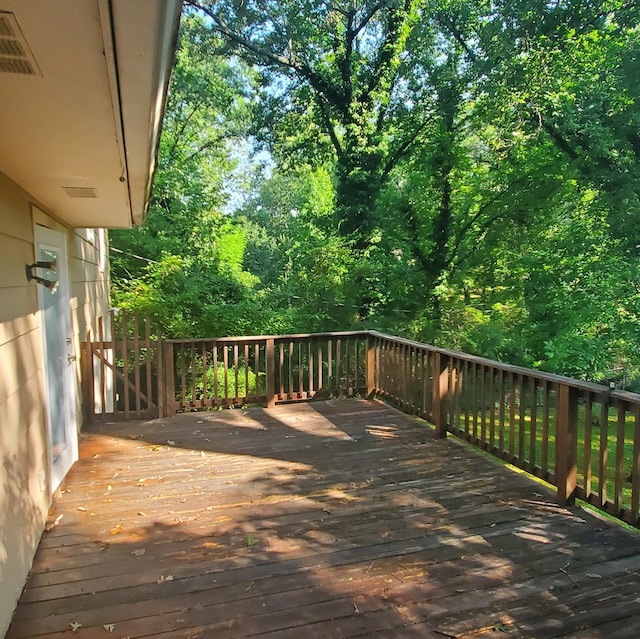 1603 Lisa Lynn Dr, Hixson, TN 37343 - view of deck