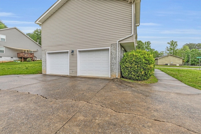 exterior space with driveway