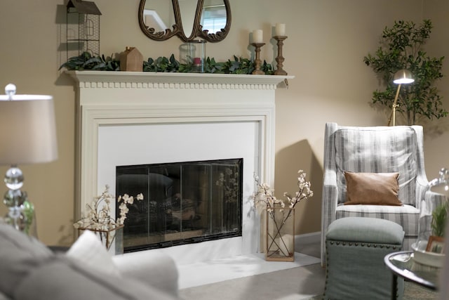 9215 Smokewood Trl, Chattanooga, TN 37421 - detailed view of a fireplace